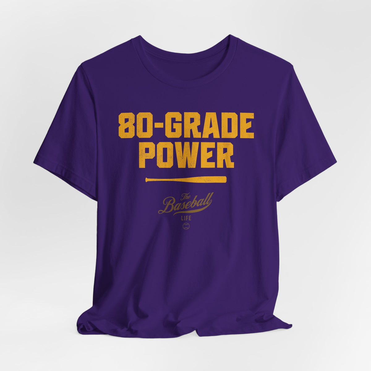 80 Grade Power Baseball T-Shirt