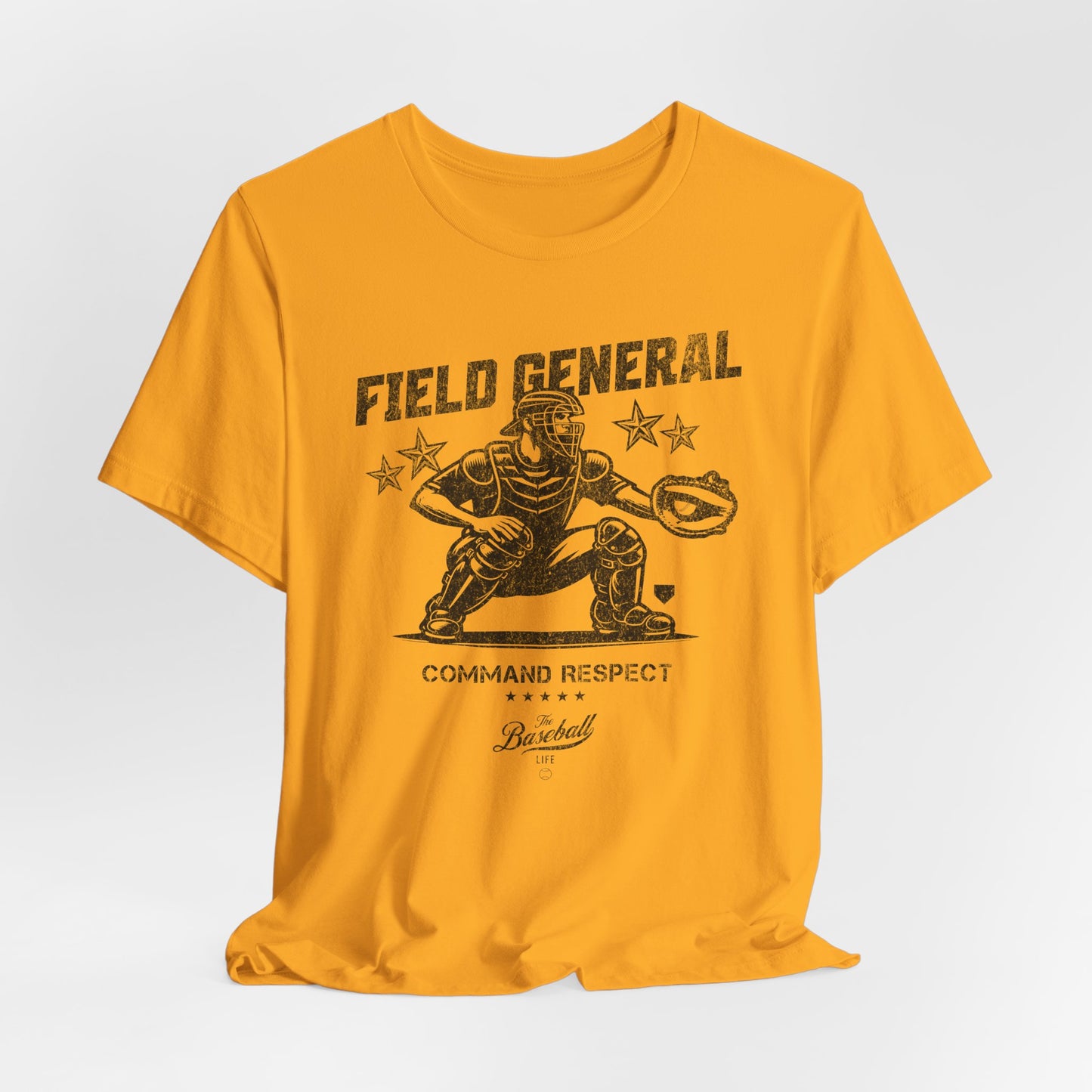 Field General Catcher Baseball T-Shirt
