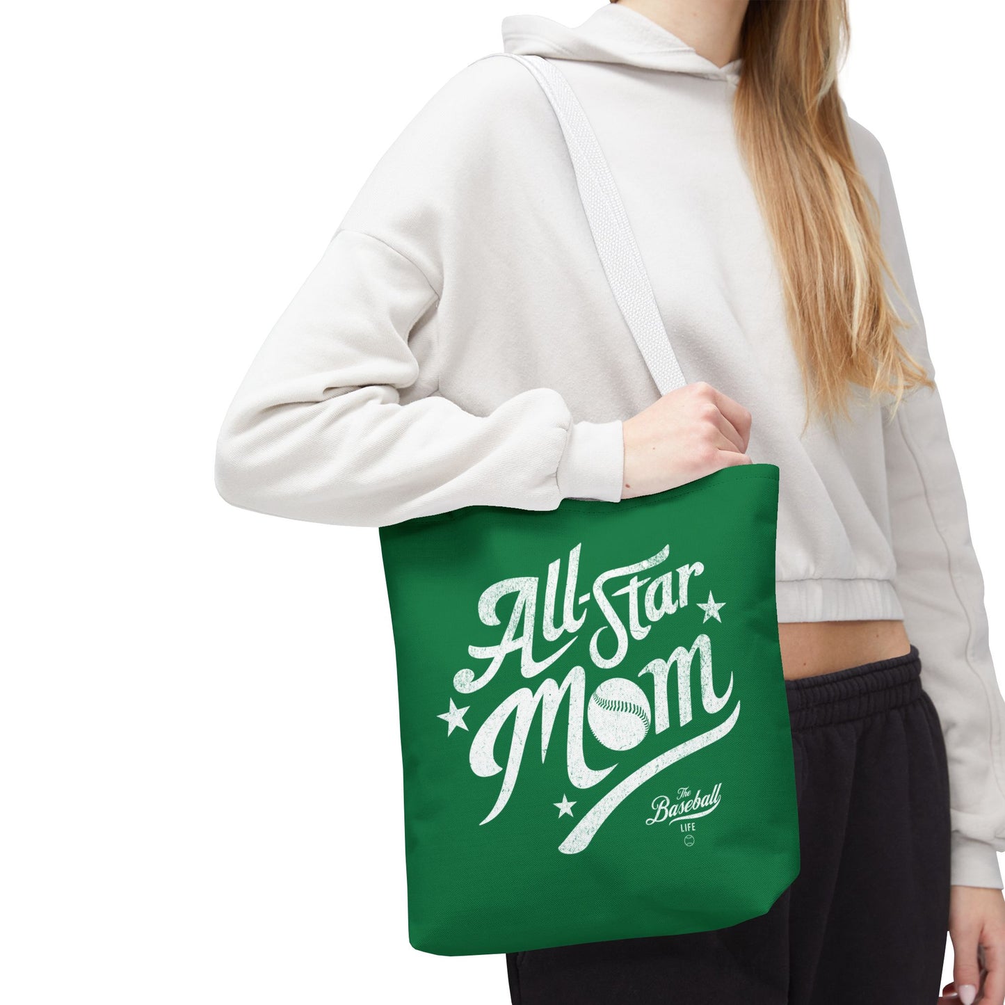All-Star Mom Tote Bag_Green