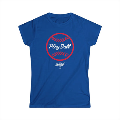 Play Ball Iconic Women's Baseball T-Shirt