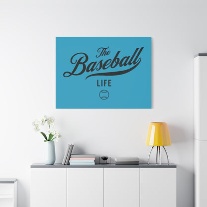 Wall Art Canvas_Turquoise w Black