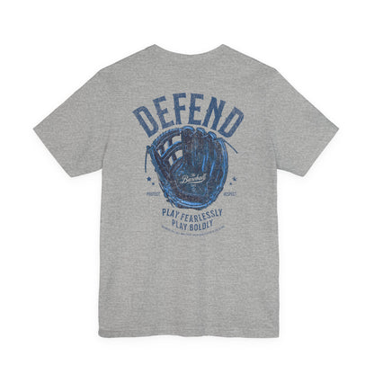 Defend Baseball Glove T-Shirt