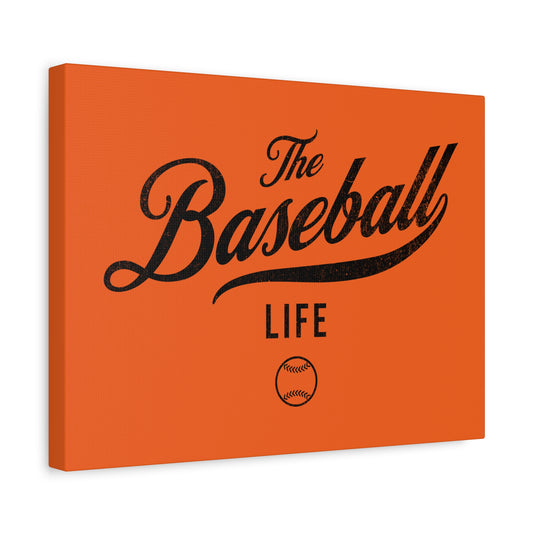 Wall Art Canvas_Orange w Black