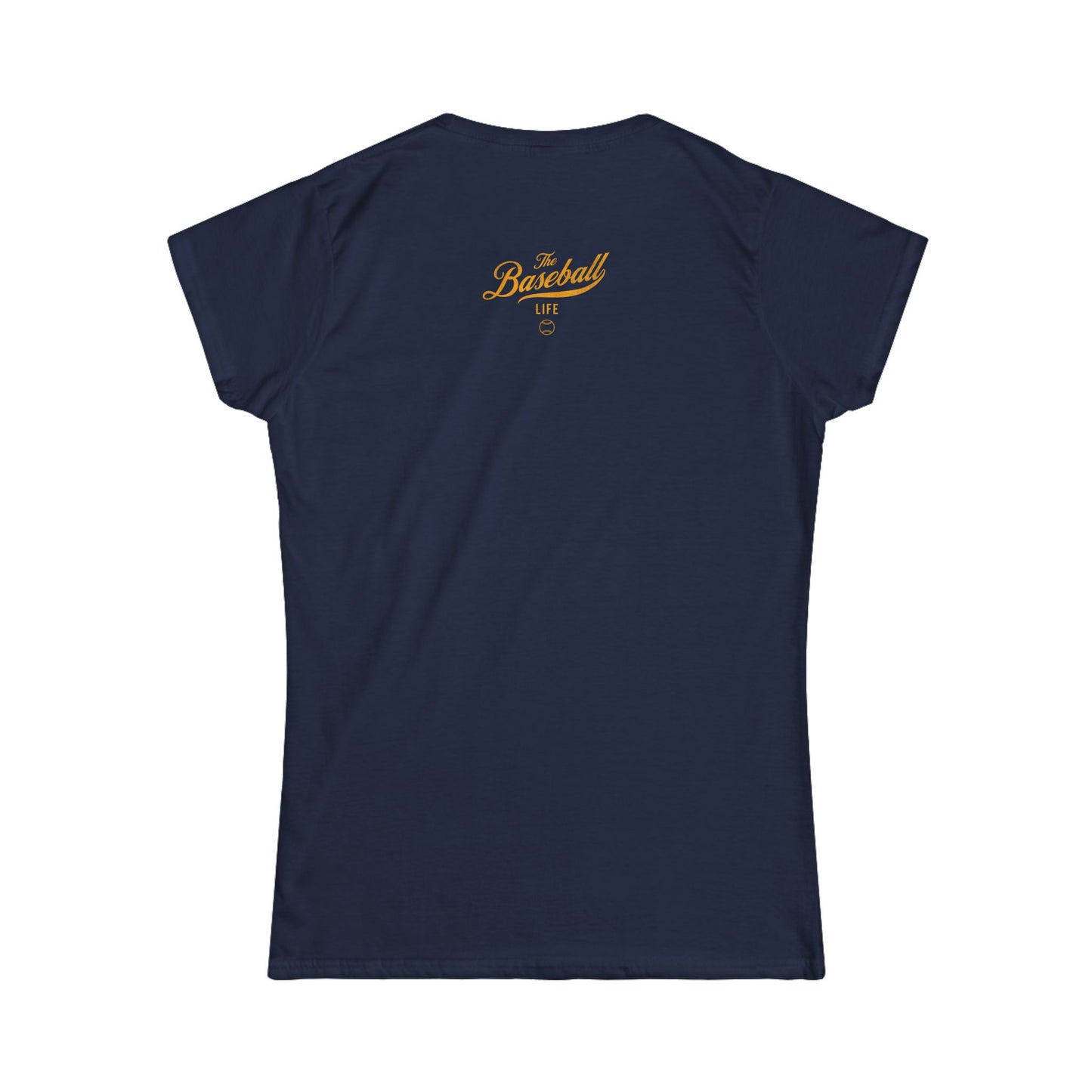Women's Baseball Ice Cream Cone T-Shirt