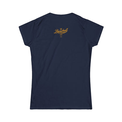 Women's Baseball Ice Cream Cone T-Shirt