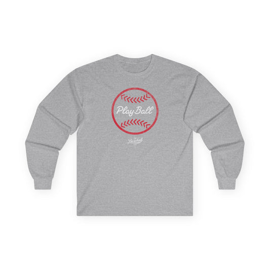 Play Ball Graphic Baseball Long-Sleeve T-Shirt
