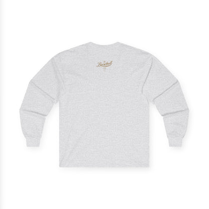 The Baseball Life Long Sleeve T-Shirt_Old Gold Print