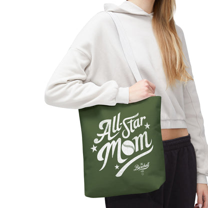 All-Star Mom Tote Bag_Military Green