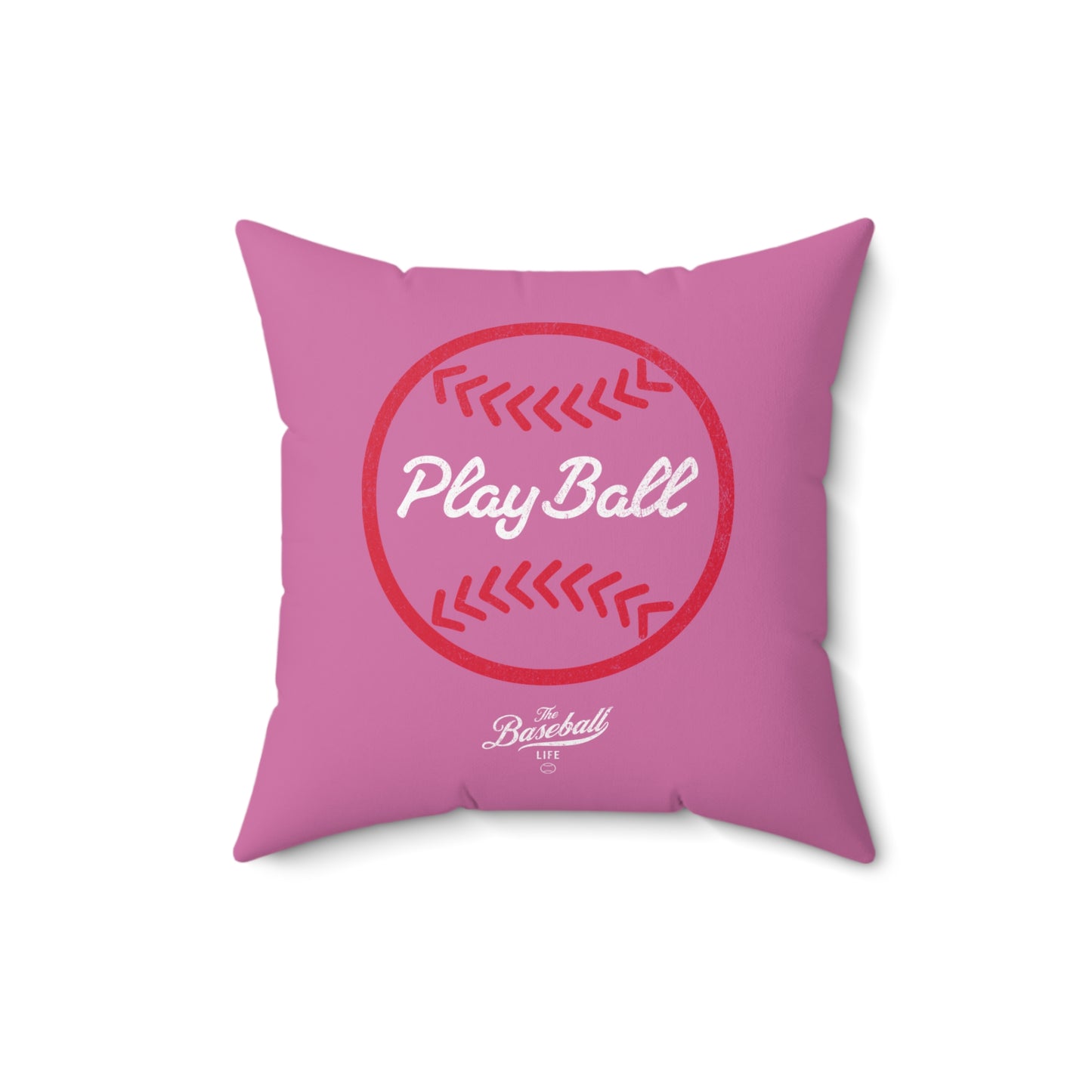 Accent Pillow_Play Ball Graphic Baseball_Bubble Gum