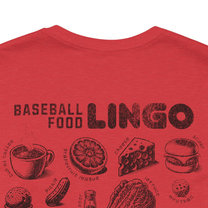 Baseball Food Lingo T-Shirt