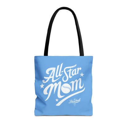 All-Star Mom Tote Bag_Carolina Blue