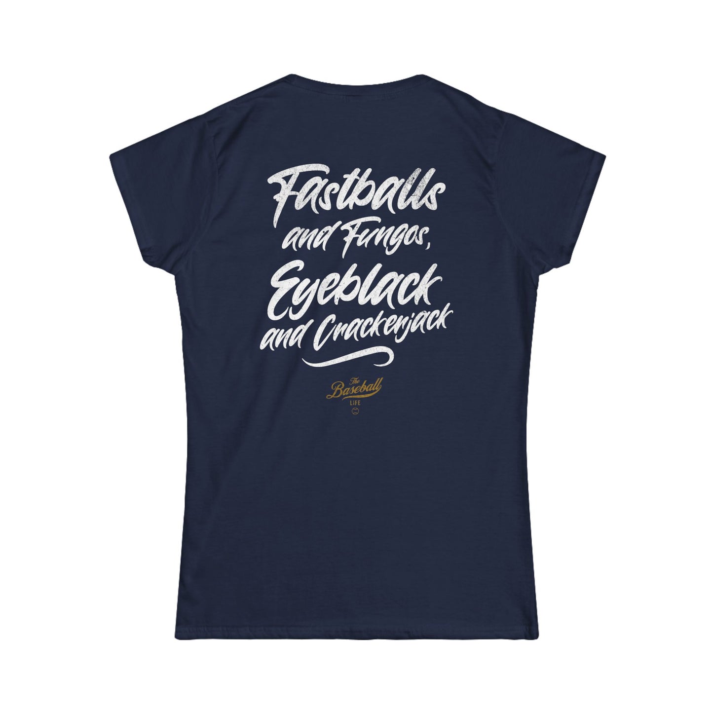 Women's Fastballs and Fungos Baseball T-Shirt