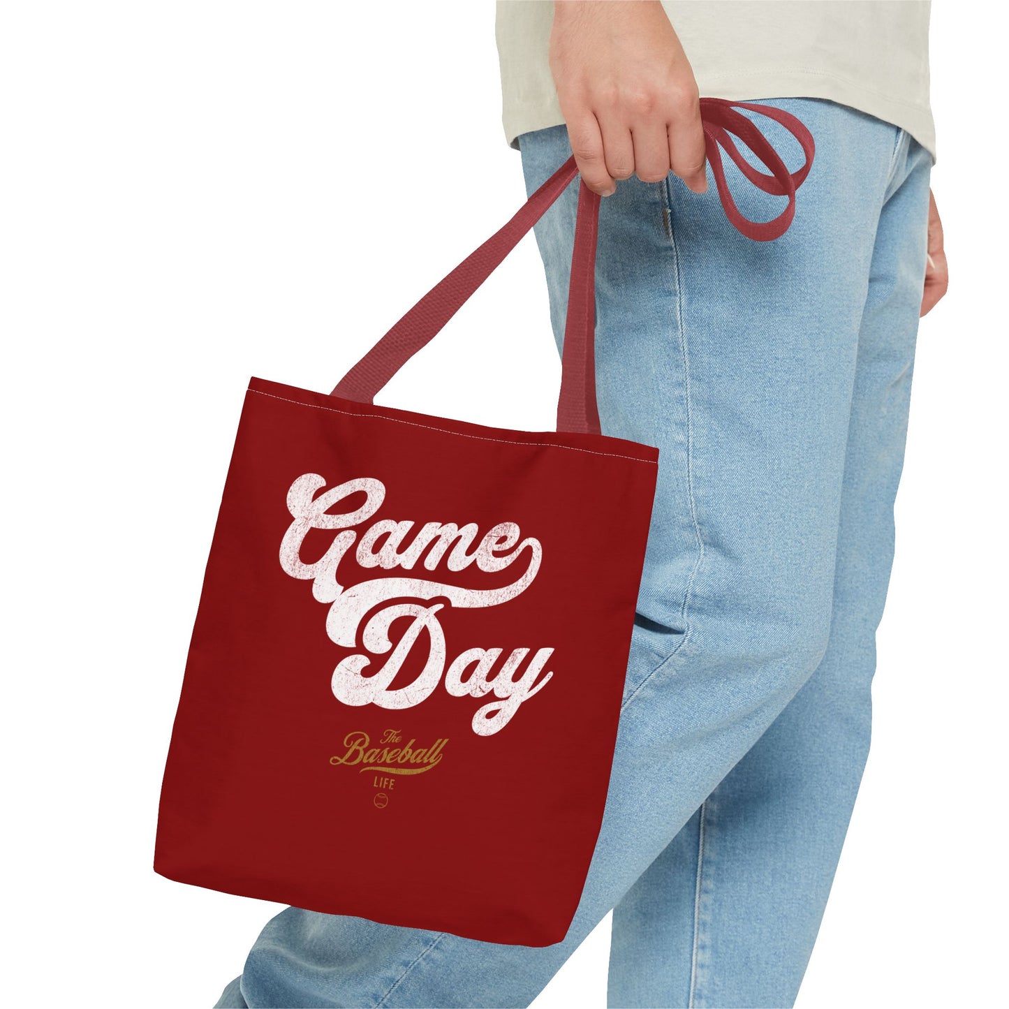 Game Day Tote Bag_Maroon