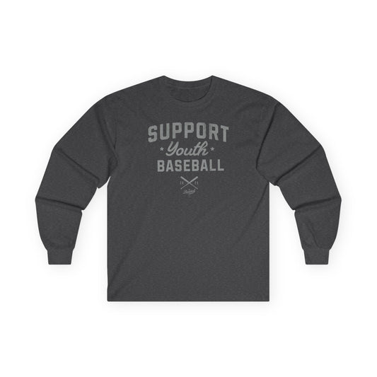 Support Youth Baseball Long-Sleeve T-Shirt