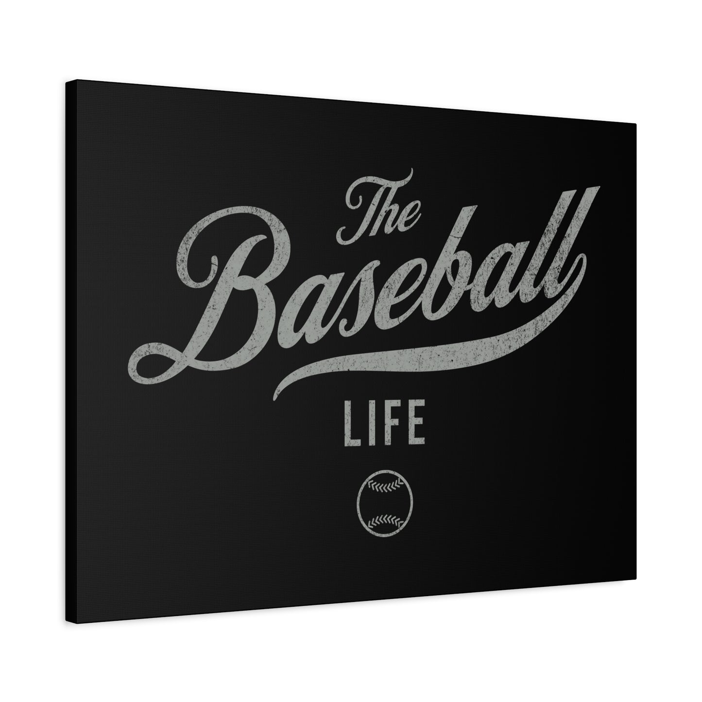 Wall Art Canvas_Black w Silver Gray