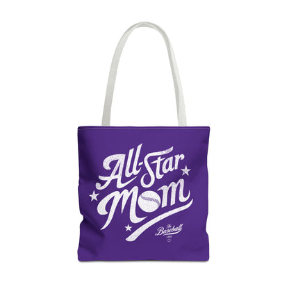 All-Star Mom Tote Bag_Team Purple