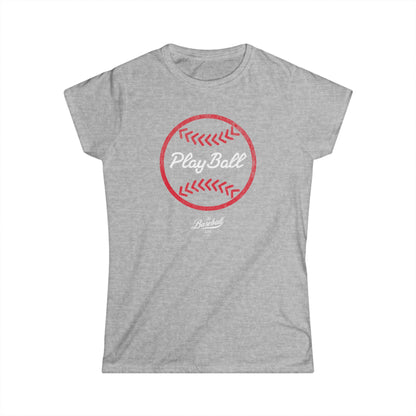Women's Play Ball Iconic Baseball T-Shirt