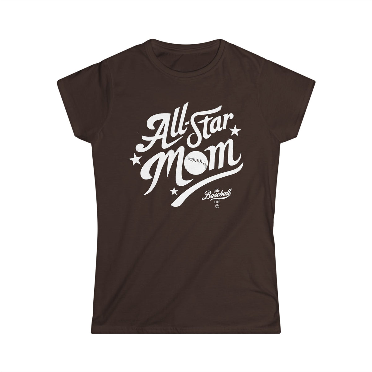 All Star Mom Women's Baseball T-Shirt