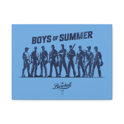 Boys of Summer Wall Art Canvas_Carolina Blue