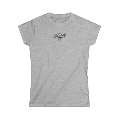 Mr. Baseball Mascot Fielding Women's T-Shirt