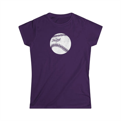 Women's Weathered Baseball T-Shirt