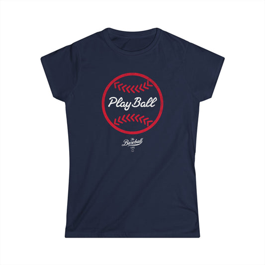Women's Play Ball Iconic Baseball T-Shirt