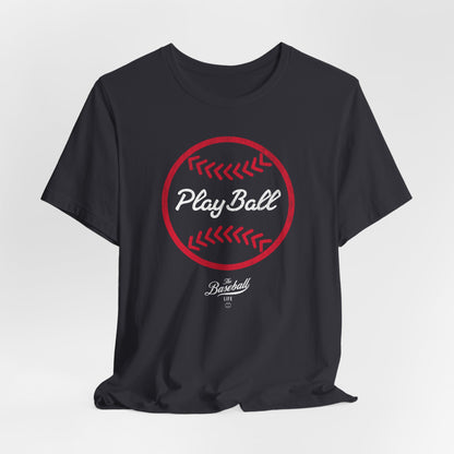 Play Ball Graphic Baseball T-Shirt