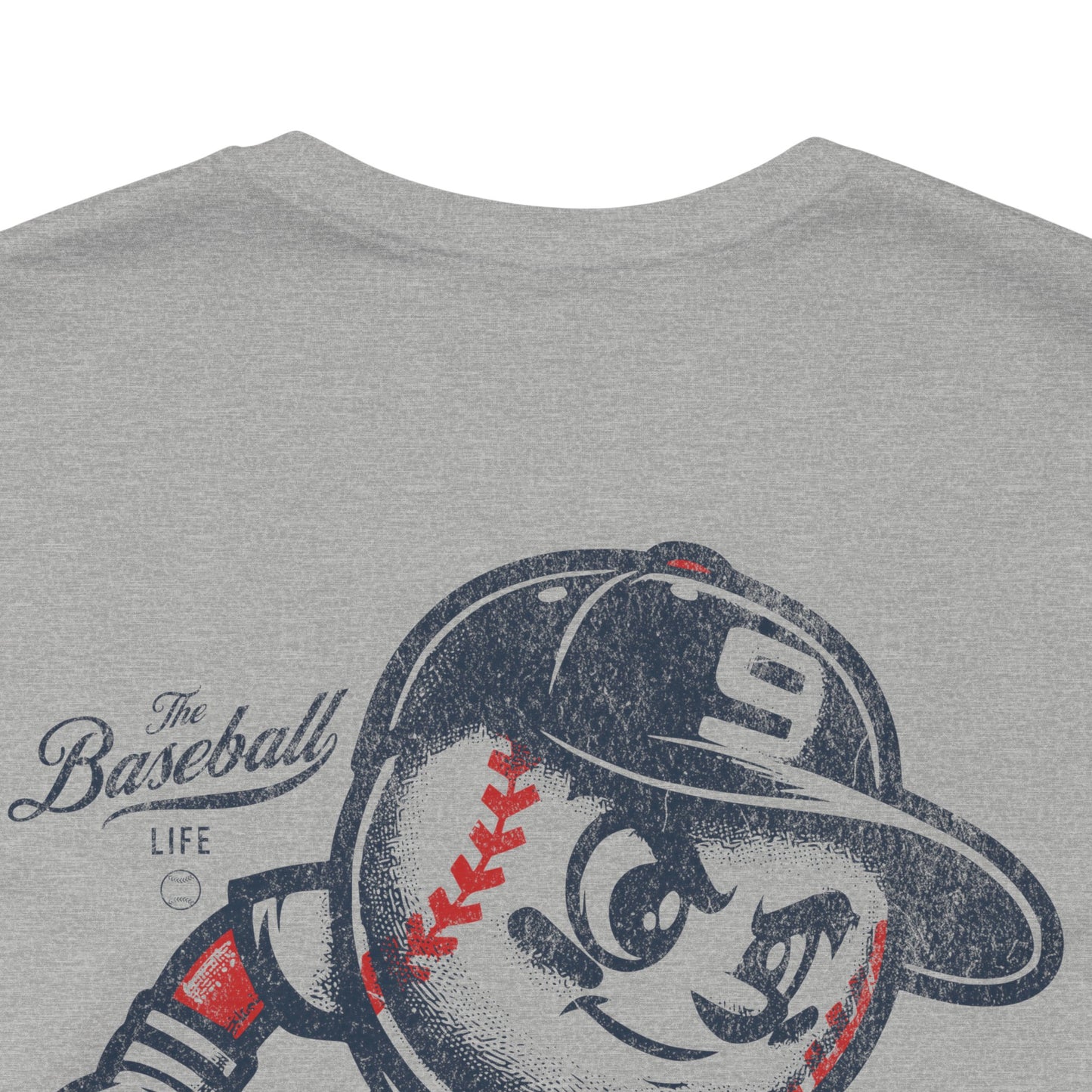 Mr. Baseball Mascot Fielding T-Shirt