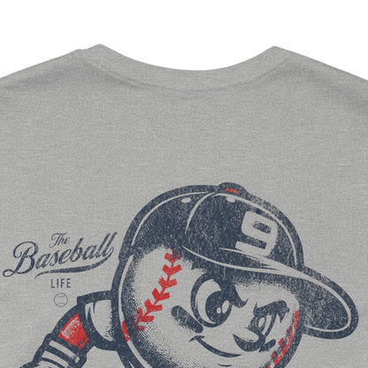 Mr. Baseball Mascot Fielding T-Shirt