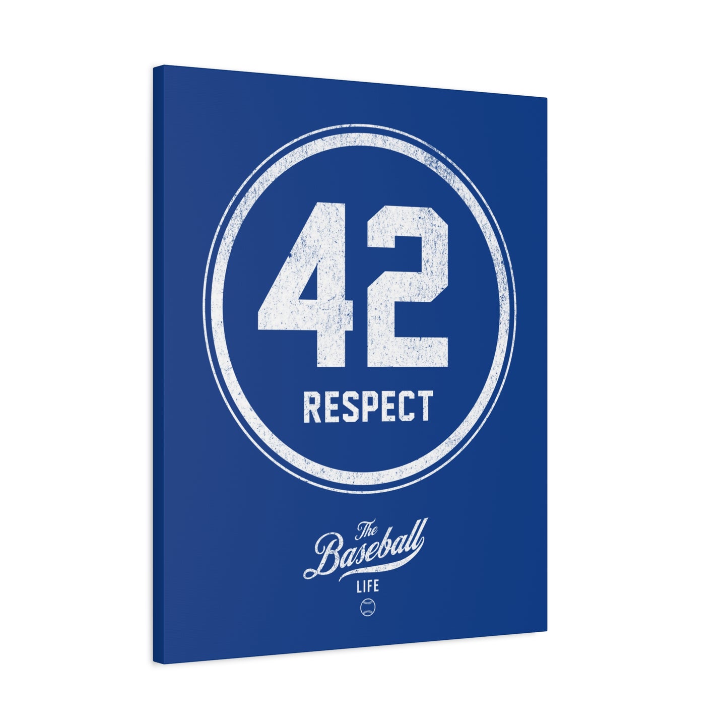 42 RESPECT_Jackie Robinson Tribute Wall Art Canvas