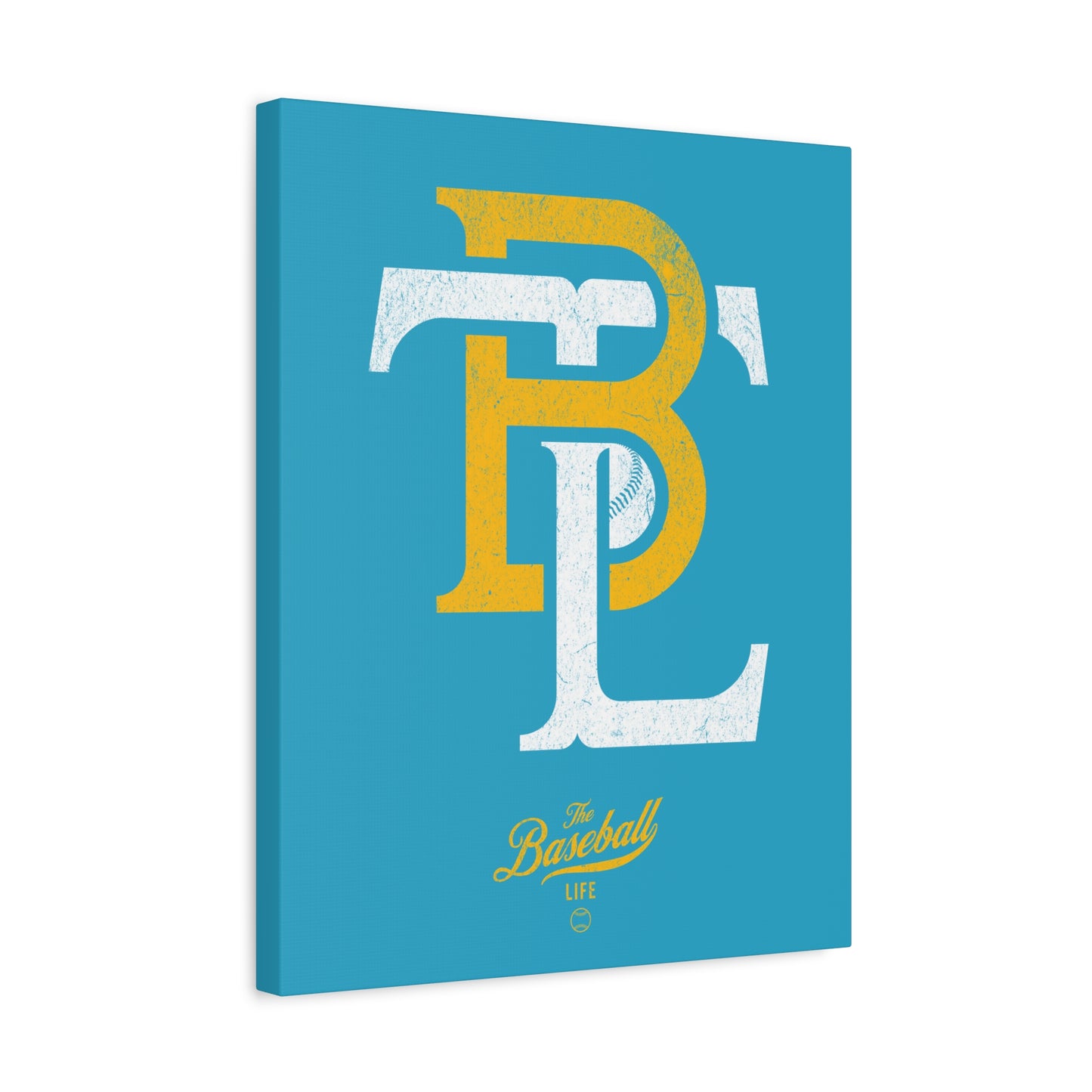 TBL Insignia Wall Art Canvas_Turquoise