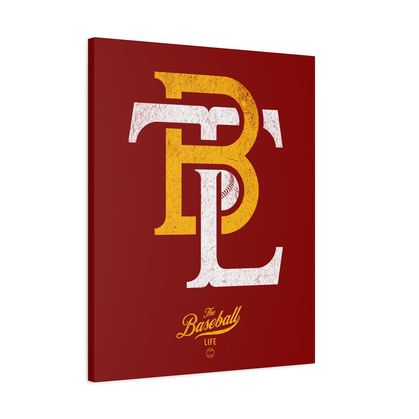 TBL Insignia Wall Art Canvas_Cardinal Red