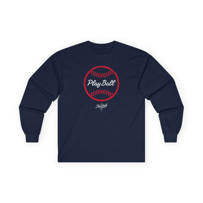 Play Ball Graphic Baseball Long-Sleeve