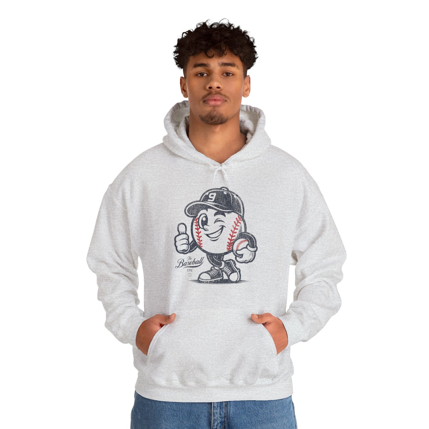 Mr. Baseball Life Mascot Hoodie