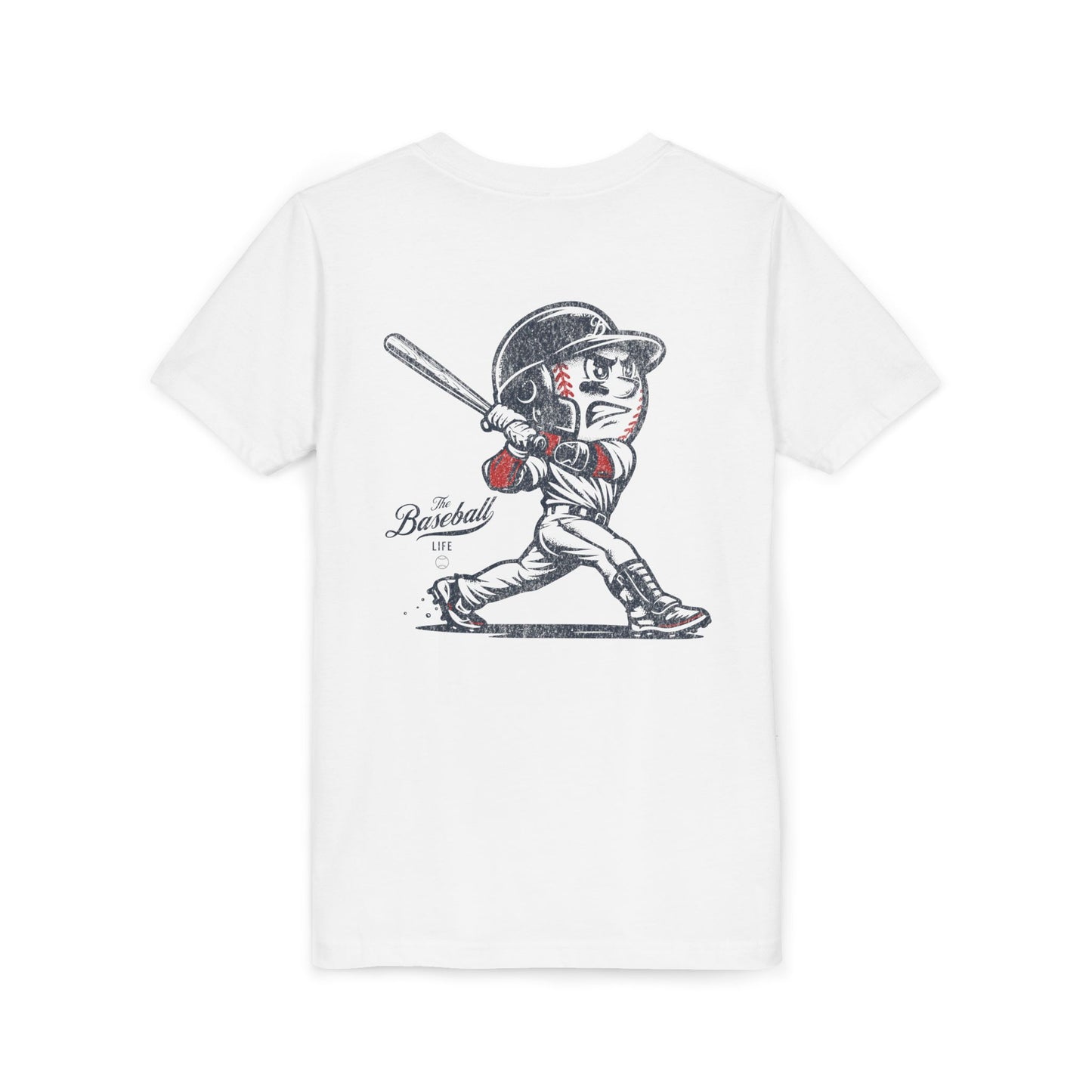 Youth Mr. Baseball Mascot Home Run T-Shirt
