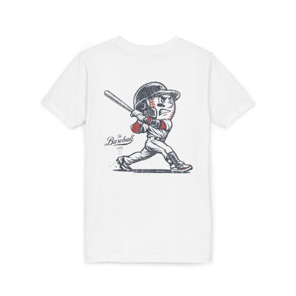Youth Mr. Baseball Mascot Home Run T-Shirt