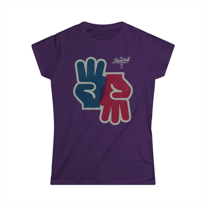 3 Up 3 Down Women's Baseball T-Shirt