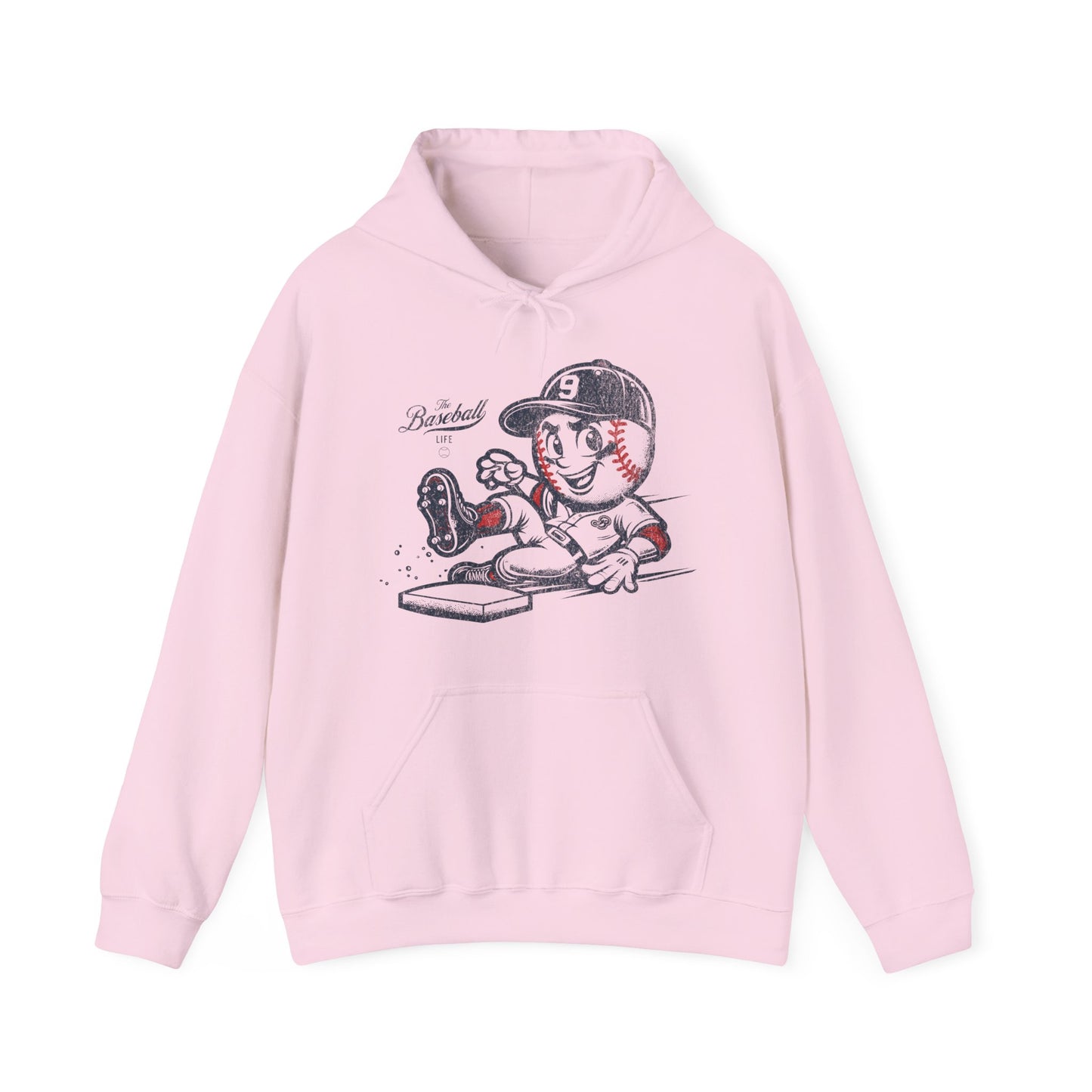 Mr. Baseball Mascot Sliding Hoodie
