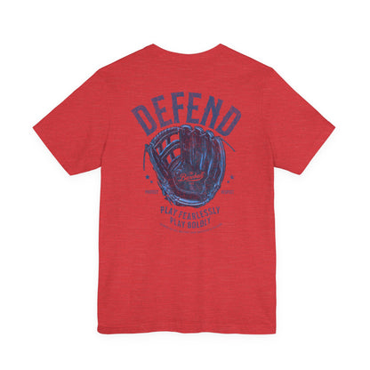 Defend Baseball Glove T-Shirt