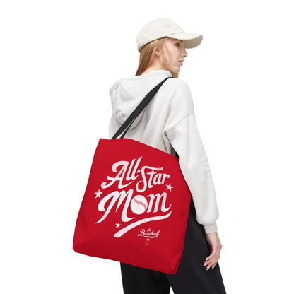 All-Star Mom Tote Bag_Red