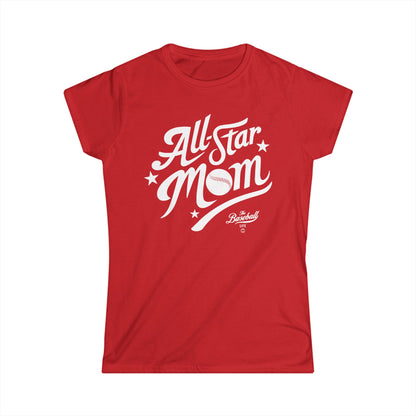 All Star Mom Women's Baseball T-Shirt