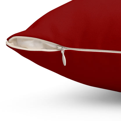 Accent Pillow_Play Ball_Maroon
