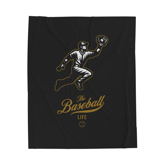 Velveteen Plush Blanket_Player Icon_Black