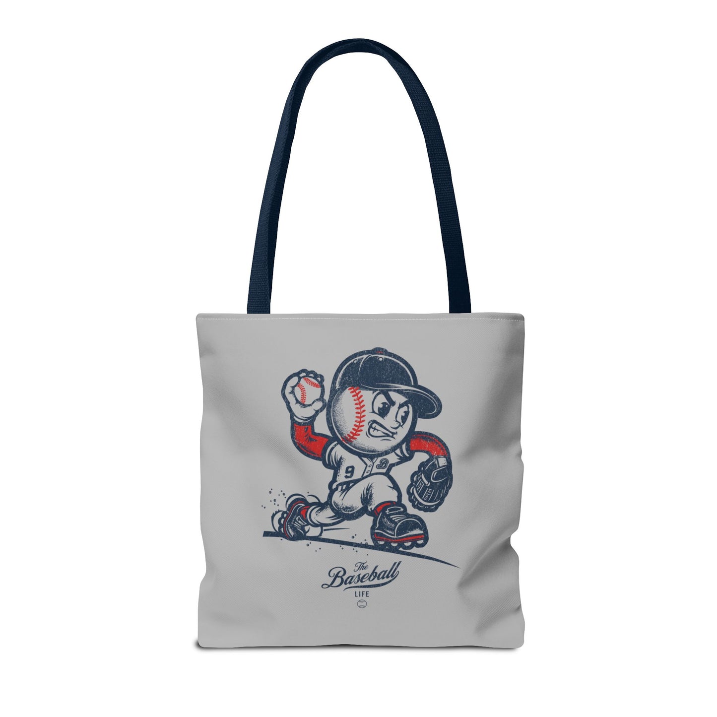 Mr. Baseball Mascot Pitching Tote