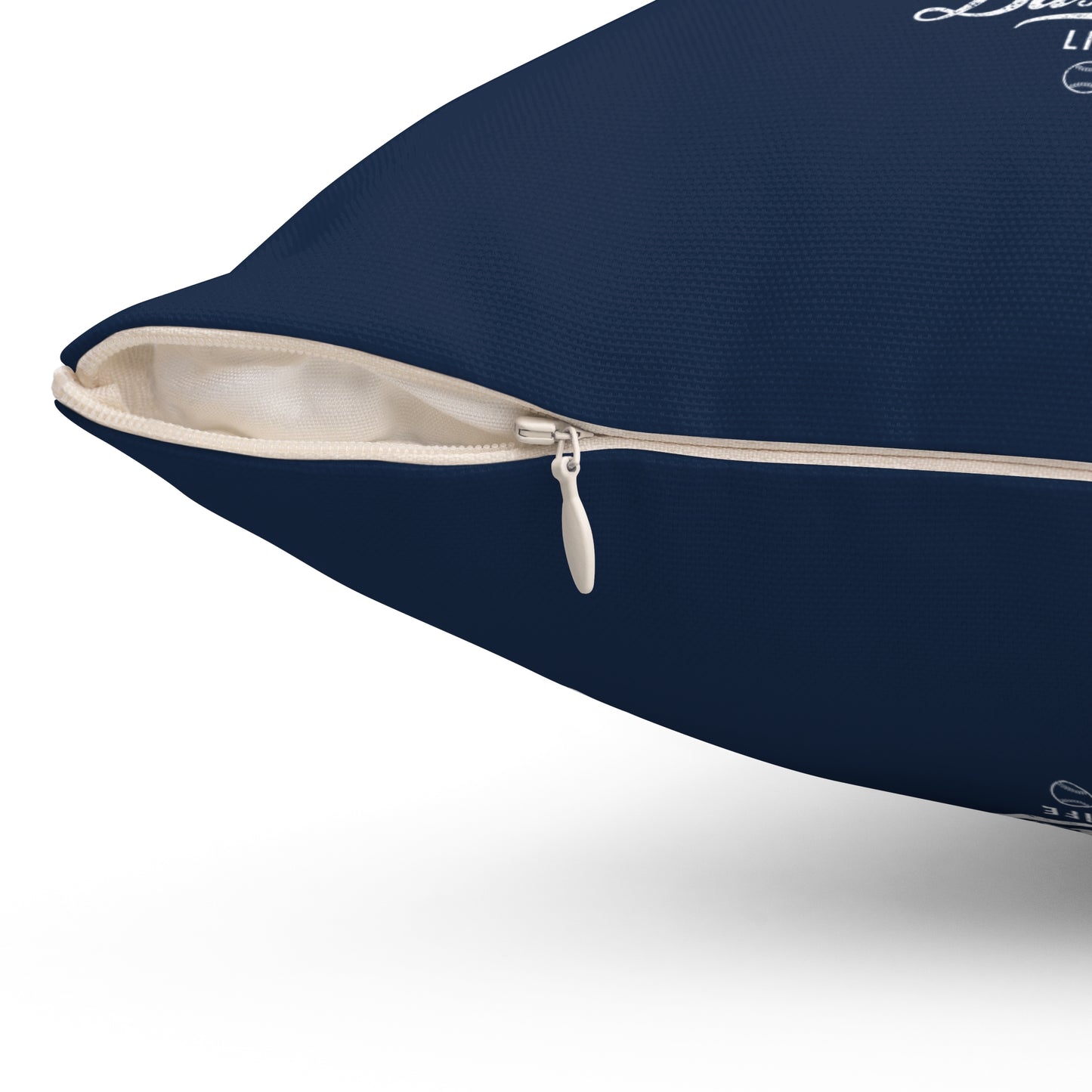 Accent Pillow_Play Ball Graphic Baseball_Navy