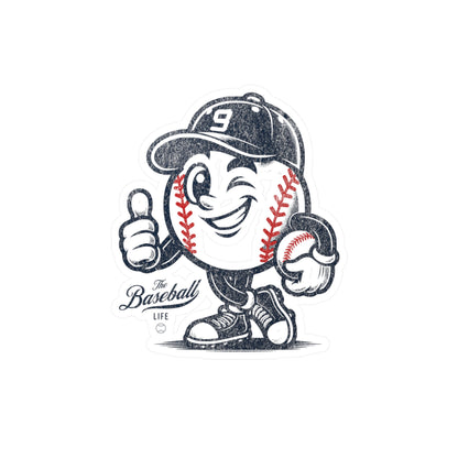 The Original Mr. Baseball Life_Kiss-Cut Vinyl Decal