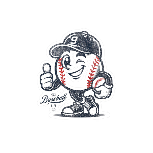 The Original Mr. Baseball Life_Kiss-Cut Vinyl Decal