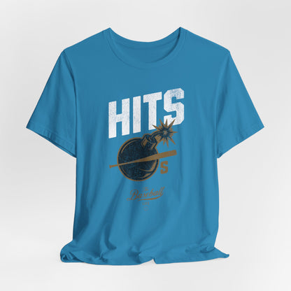 Hits Bombs Baseball T-Shirt