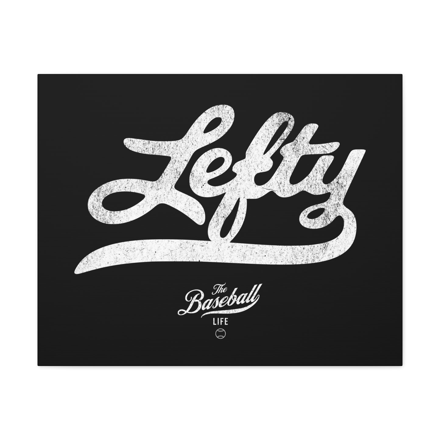 Lefty Wall Art Canvas_Black