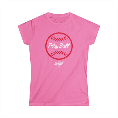 Play Ball Iconic Women's Baseball T-Shirt
